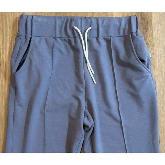 Gymshark Women's Solace Bottoms 2.0 Steel Blue Jogger Pants Sweats - Size Small - Picture 5 of 9